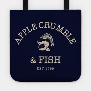 Apple Crumble and Fish Tote