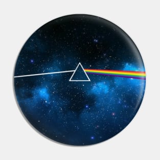 Pink Floyd Dark Side of the Moon Space Blue Pin