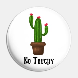 Funny Prickly Cactus Pin