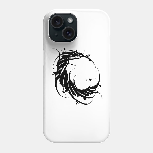 Dark Cali Moon Phone Case by Dark Mandalas