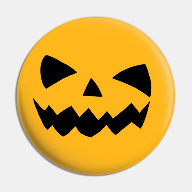 Jack-O-Lantern Pin by Black Snow Comics