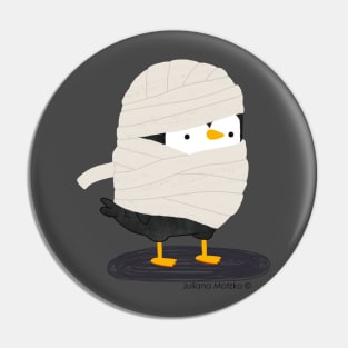 Mummy Penguin Pin