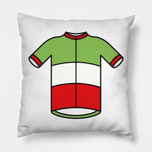 Italian Cycling Jersey Pillow