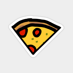 Slice of Pi Day Pizza Magnet