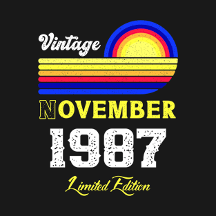 Vintage November 1987 T-Shirt