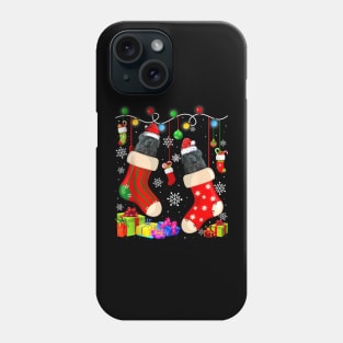 Funny Newfoundland - Christmas Socks Xmas - Dog Lover Phone Case