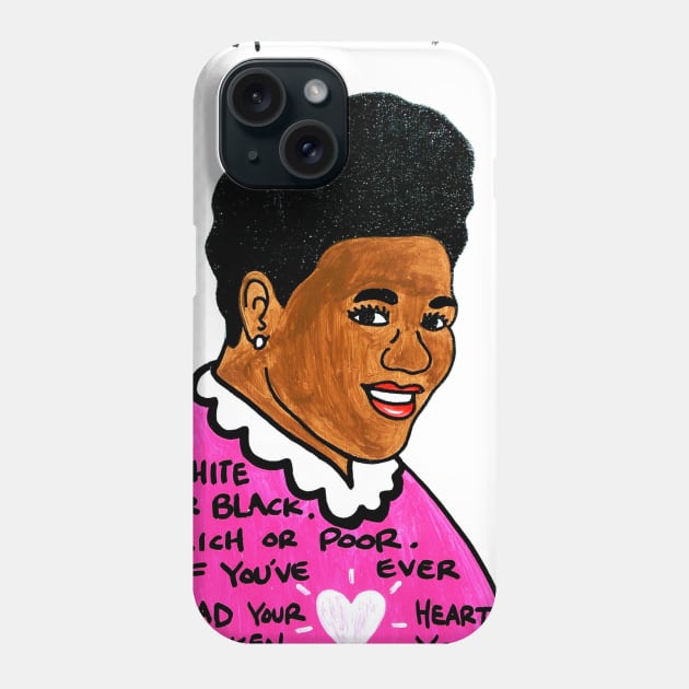 Big Mama Thornton Phone Case by krusefolkart