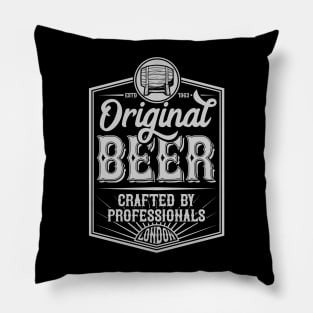 Original Beer Crafted London Pillow