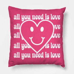 All you need is Love [White Version] Pillow