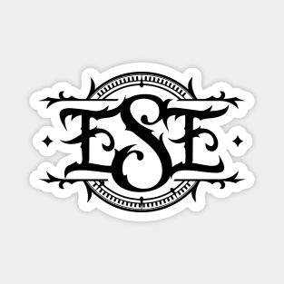 Black ESE Brand Magnet