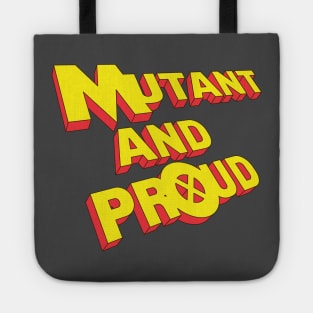 Mutant and Proud - old school Tote