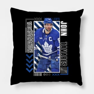 John Tavares Paper Poster Version 10 Pillow