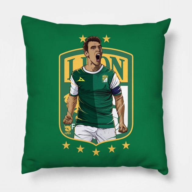 Boselli Leon Fiera Pillow by akyanyme