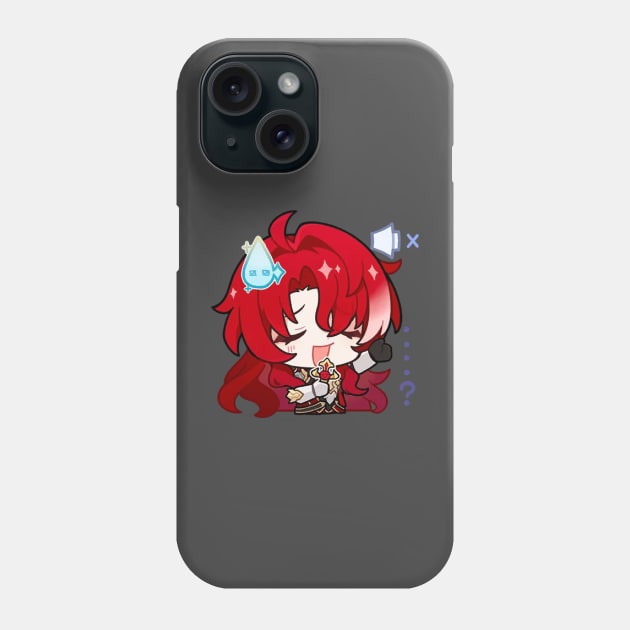 Honkai Star Rail Chibi Argenti 2 Phone Case by HoyoStan