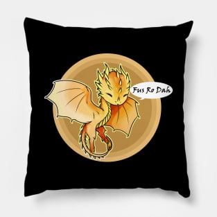 Chibi dragon FusRoDah Pillow