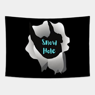 Snow Hole Tapestry