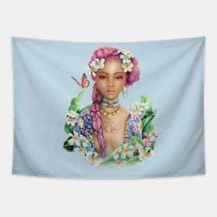 Frangipani the Pirate Princess Tapestry