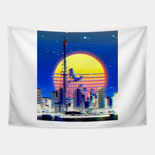 California Sun City Tapestry