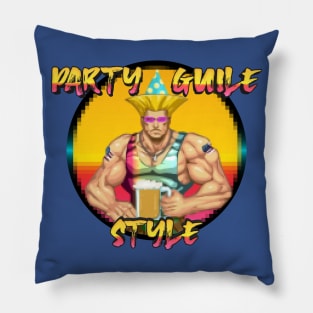 Party Guile Style Pillow