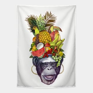 Carmen Chimp Tapestry