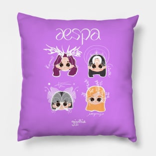 aespa savage fanart Pillow