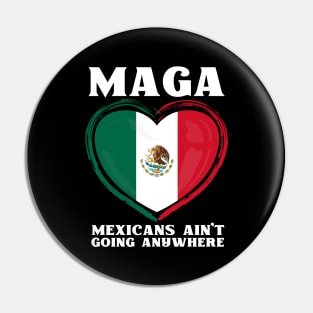 Mexicans-Ain't-Going-Anywhere Pin