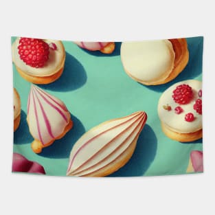 Delectable Delights French Pastries Tapestry