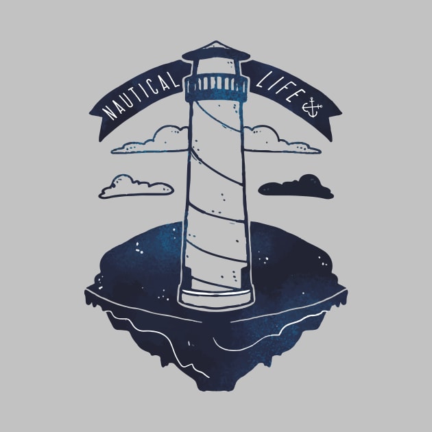 Lighthouse - nautical life shirt by OutfittersAve