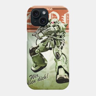 Sieg Zeon! We Want You! Phone Case