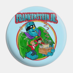 Distressed Retro Frankenstein JR. Pin