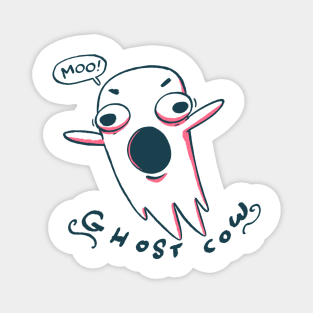 Ghost Cow Magnet