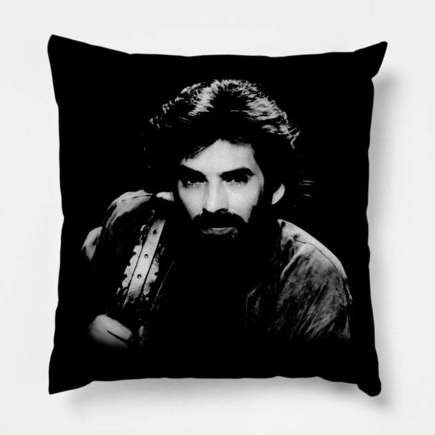 Footloose and Fancy-Free Celebrate the Classic Hits of Kenny Loggins with a Stylish T-Shirt Pillow by QueenSNAKE