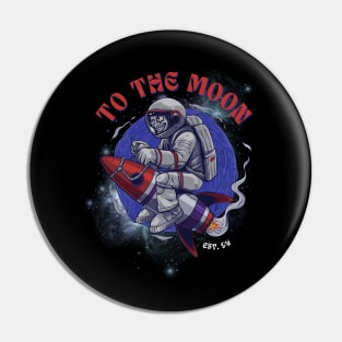 TO THE MOON Pin