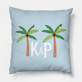 Between 2 Palms Pillow