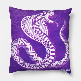 Snake Cobra Ecopop Pillow