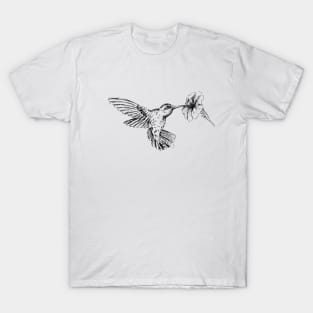 Hummingbirds of The Caribbean T-Shirt XL / Solar Citrus