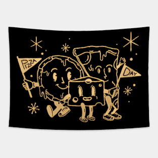 pizza friends Tapestry