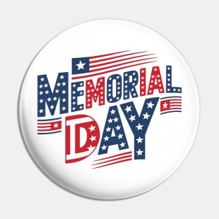 Memorial-Day Pin