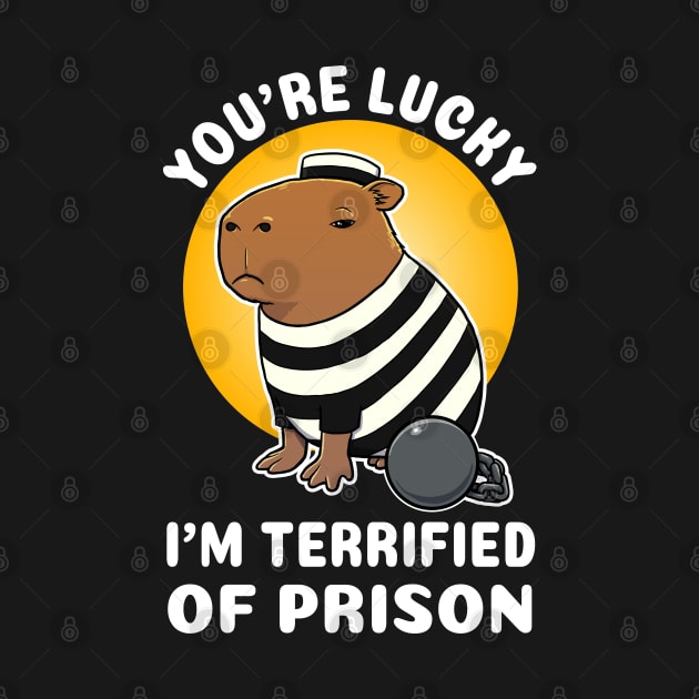 You're lucky I'm terrified of prison Capybara Jail by capydays