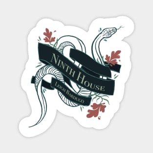 Snake Ninth House Banner - Graphic Illustration Magnet