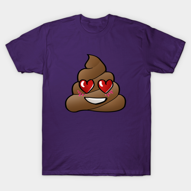 Poop in love - Poop - T-Shirt