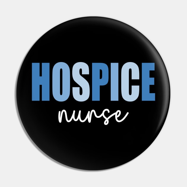 Retro Hospice Nurse Print For Nursing Student Hospice Nurse Pin by WildFoxFarmCo