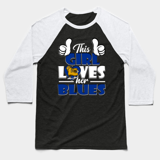 st louis blues baseball jersey