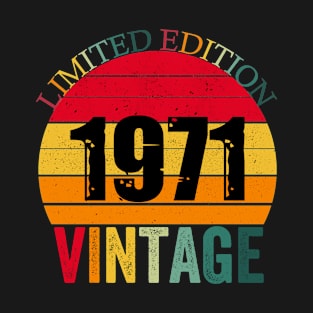 Vintage 1971 Limited edition T-Shirt