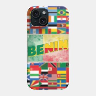 Benin Vintage style retro souvenir Phone Case