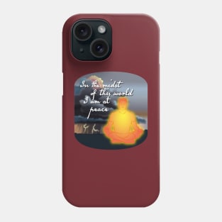 At Peace-man Phone Case