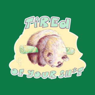 Tired Panda T-Shirt