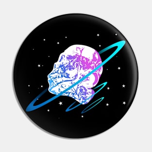 Space Skull Pin