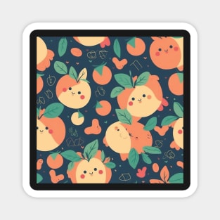 Spaced out Bundle of Peaches Magnet