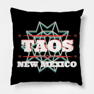 Taos, New Mexico Traveler Pillow